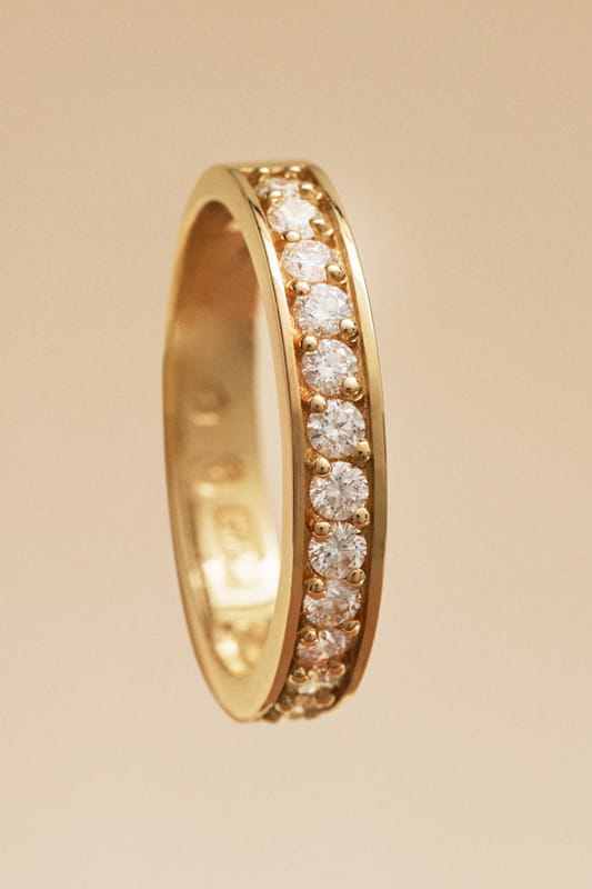 Obrączka Fressia 0,42 ct 